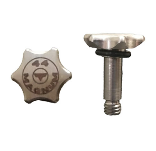 Robust oversized quick-release screws for Marlin rifles ensure fast lever removal, perfect for cleaning or swapping, made from durable stainless steel.